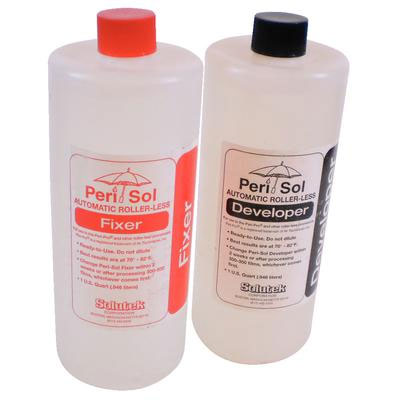 Peri Sol Pre-Mixed Developer and Fixer: 3 x 1 Qt. Peri Sol Pre-Mixed Developer and Fixer: 3 x 1 Qt.