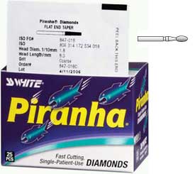 Piranha Diamonds FG 379.023 Coarse Grit, Football Piranha Diamonds FG 379.023 Coarse Grit, Football