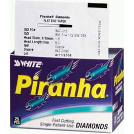 Piranha Diamonds FG #801.016 Coarse Grit, Round S Piranha Diamonds FG #801.016 Coarse Grit, Round S