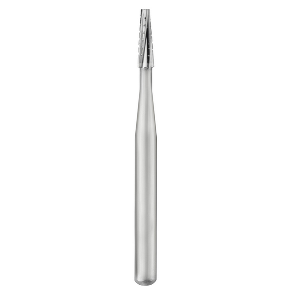SS White FG 701 taper fissure crosscut carbide bur, pack of 10 burs