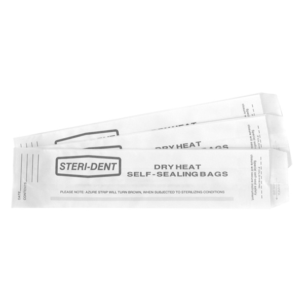 Steri-Dent 2.5" x 1.5" x 10.5" Self-sealing Dry H Steri-Dent 2.5" x 1.5" x 10.5" Self-sealing Dry H
