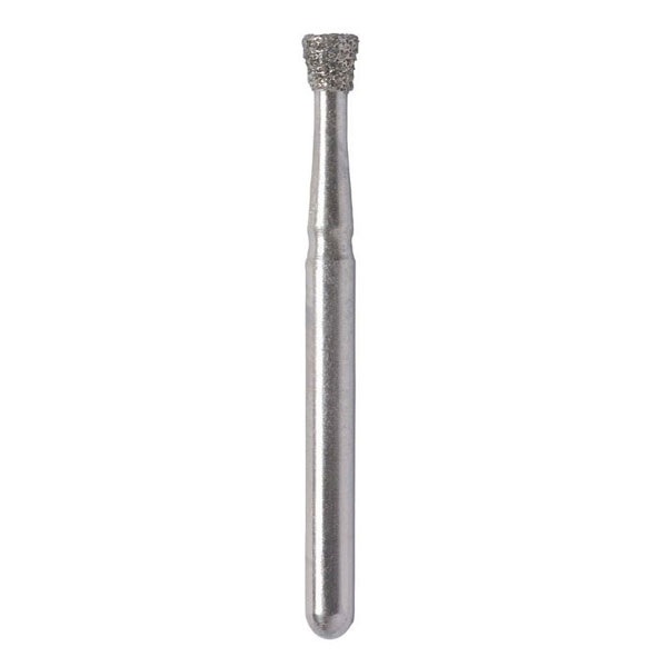 Gburs FG 807018 Medium Grit, Inverted Cone Reusable Diamond Bur, 5/Pk