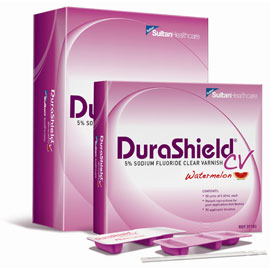 DuraShield CV Clear Varnish Watermelon 50/Bx. 5% DuraShield CV Clear Varnish Watermelon 50/Bx. 5%