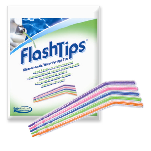 FlashTips Air/Water Syringe Tips - assorted color FlashTips Air/Water Syringe Tips - assorted color