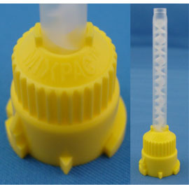 MIXPAC HP Mixing Tips - Small (4.2 mm), Yellow 48 MIXPAC HP Mixing Tips - Small (4.2 mm), Yellow 48