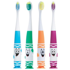 GUM Crayola Youth/Child Pip-Squeaks Toothbrush 12/Pk. Suction Cup, Ultra Soft