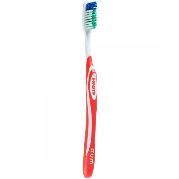 GUM Super Tip Toothbrush, Sensitive Ultra Soft Bristles Full Head