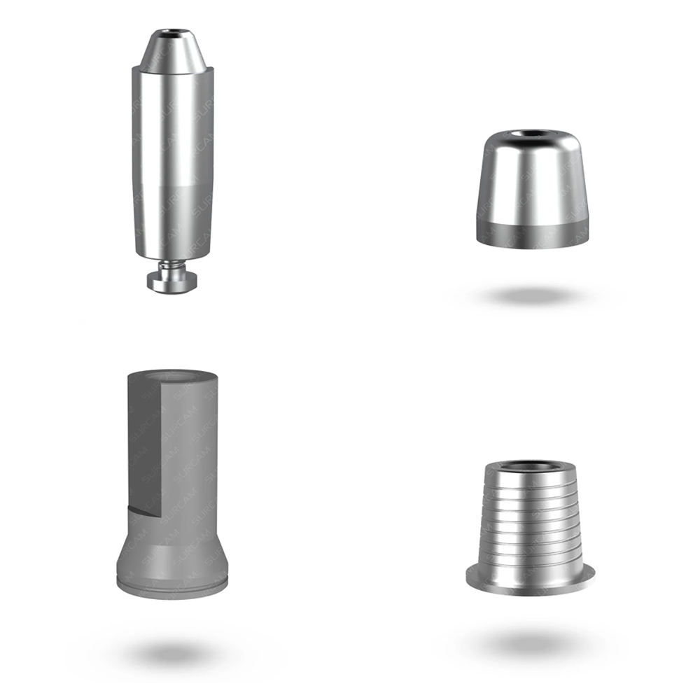 Surcam M1.4 Thread (Cone), RP Platform Conical Connection Figure 4 Tray ...