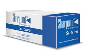 Look 4/0, 18" Chromic Gut absorbable suture with Look 4/0, 18" Chromic Gut absorbable suture with