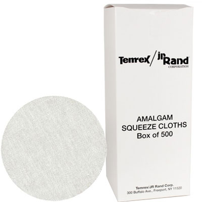 JR Rand 3" Round Amalgam Squeeze Cloth, Box of 50 JR Rand 3" Round Amalgam Squeeze Cloth, Box of 50