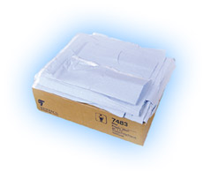Tidi Blue Oral Surgery Prophy Bibs, 29" x 21", Wa Tidi Blue Oral Surgery Prophy Bibs, 29" x 21", Wa