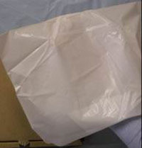 Tidi 10" x 10" Clear All Poly Headrest Covers, Bo Tidi 10" x 10" Clear All Poly Headrest Covers, Bo