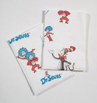 Tidi Cat In The Hat print Plain Rectangle (13" x Tidi Cat In The Hat print Plain Rectangle (13" x