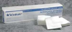 Venture 2" x 2" 4-ply (closed weave) Non-Sterile, Venture 2" x 2" 4-ply (closed weave) Non-Sterile,