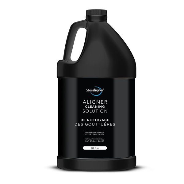 Steraligner Aligner/Retainer Cleaning Solution, 16 oz Bottle, Case of