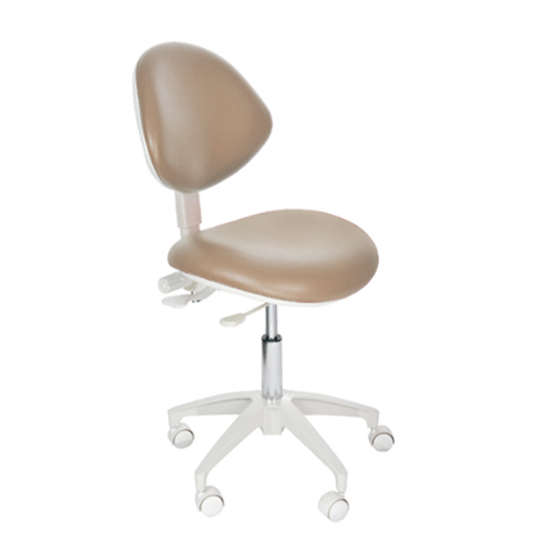 Mirage Doctor's Stool - Taupe Color. Dimensions: Mirage Doctor's Stool - Taupe Color. Dimensions: