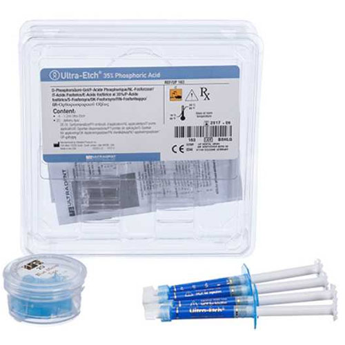 Ultra-Etch Kit: 4 x 1.2 ml Syringes & 20 Blue Mic Ultra-Etch Kit: 4 x 1.2 ml Syringes & 20 Blue Mic