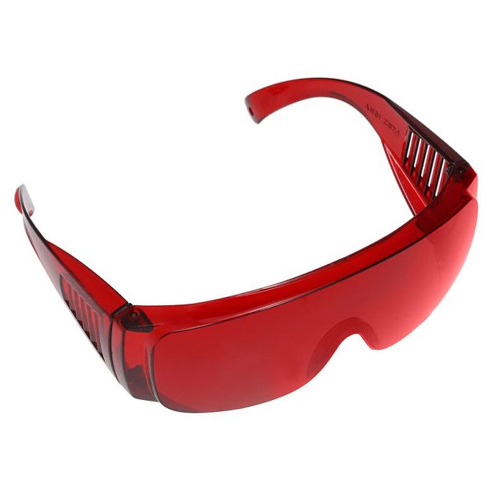 VastMed AntiFog Safety Glasses, Red, 1/Pk. Net32