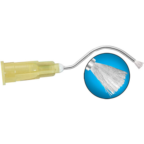 Stat-Flo Brush Tips - 19ga, Yellow 100/Pk. Precis Stat-Flo Brush Tips - 19ga, Yellow 100/Pk. Precis