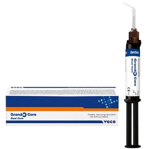 Grandio Core Dual Cure - 10g Syringe Kit, DENTIN. Grandio Core Dual Cure - 10g Syringe Kit, DENTIN.