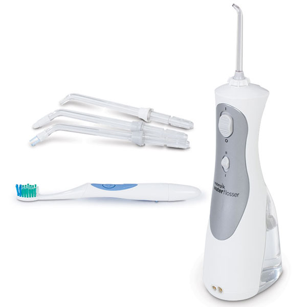 Waterpik Professional Waterflosser with Brush. Includes Wall Charger