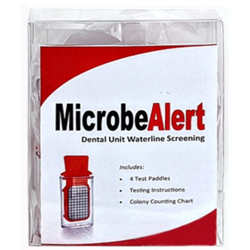 MicrobeAlert InOffice Dental Unit Waterline Test Kit 4/Pk Net32