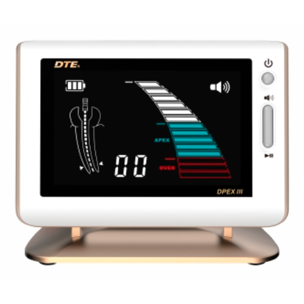 DTE Apex Locator with Gold Trim & Stand. Equipped DTE Apex Locator with Gold Trim & Stand. Equipped