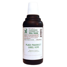 Xttrium Labs 0.12% CHG Oral Rinse 16 oz, mint fla Xttrium Labs 0.12% CHG Oral Rinse 16 oz, mint fla