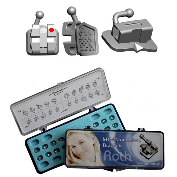 GooDent-Ortho T-M+ Bracket. 0.022 MIM MonoBlock L GooDent-Ortho T-M+ Bracket. 0.022 MIM MonoBlock L