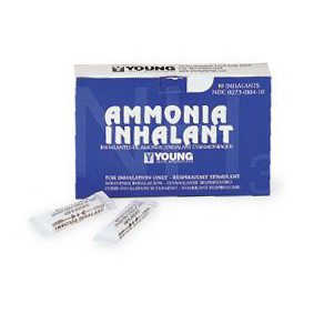 Young Ammonia Inhalants, box of 10 Young Ammonia Inhalants, box of 10