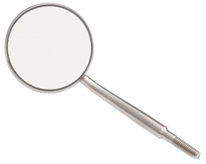 Crystal HD Mouth Mirror Head - #5 (24mm dia.) Con Crystal HD Mouth Mirror Head - #5 (24mm dia.) Con