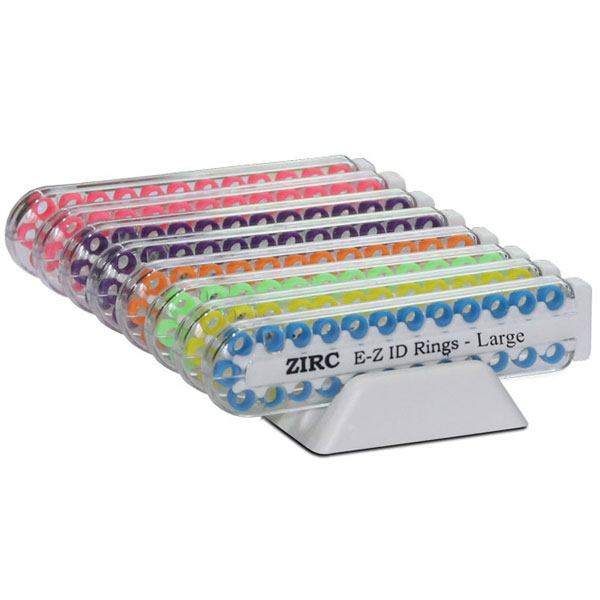 E-Z ID Instrument Rings, Large 1/4" 200/Pk. - VIB E-Z ID Instrument Rings, Large 1/4" 200/Pk. - VIB