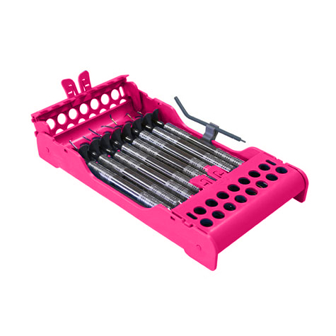 E-Z Jett Cassette 8 Instrument Holder, Neon Pink, E-Z Jett Cassette 8 Instrument Holder, Neon Pink,