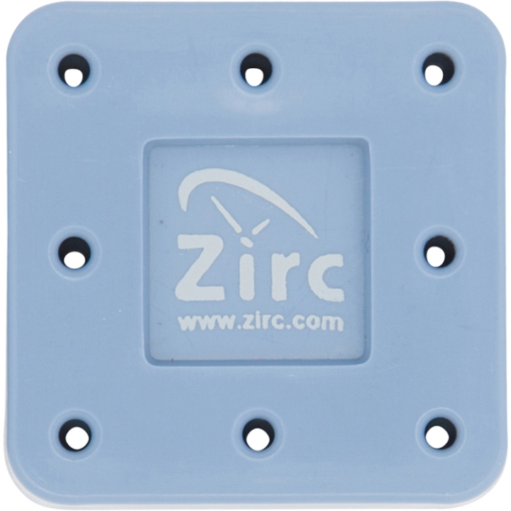 Zirc 8 Hole Blue, Magnetic Bur Block with Microba Zirc 8 Hole Blue, Magnetic Bur Block with Microba