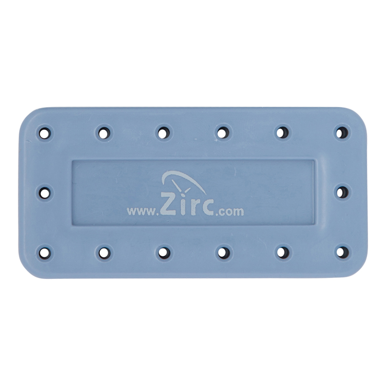 Zirc 14 Hole Blue, Magnetic Bur Block with Microb Zirc 14 Hole Blue, Magnetic Bur Block with Microb