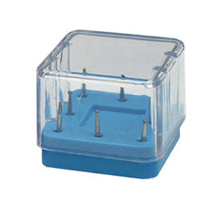 Zirc 8 Hole Neon Yellow, Magnetic Bur Block with Zirc 8 Hole Neon Yellow, Magnetic Bur Block with